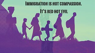 Immigration is Evil - Everyone suffers - It's not they solution they've claimed