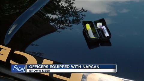 All Brown Deer police officers now carry Narcan