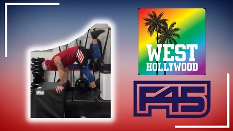 F45 TRAINING VLOG: WEST HOLLYWOOD WORKOUT | Hybrid