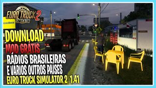 PACK RÁDIOS BRASILEIRAS E OUTROS PAÍSES ATUALIZADA PARA EURO TRUCK SIMULATOR 2 1.41