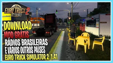 PACK RÁDIOS BRASILEIRAS E OUTROS PAÍSES ATUALIZADA PARA EURO TRUCK SIMULATOR 2 1.41