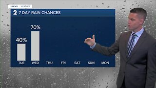 Rain Chances Increase