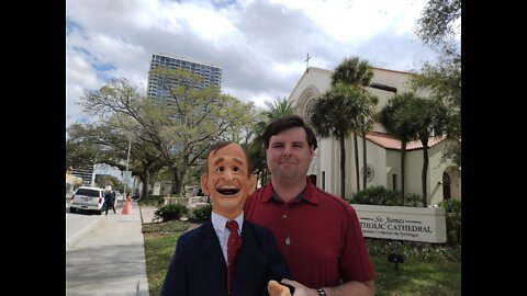 Vance Dykes & George H. W. Bush @ St. James Catholic Cathedral In Downtown Orlando Video 3