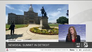 NewDeal summit happening in Detroit on Monday