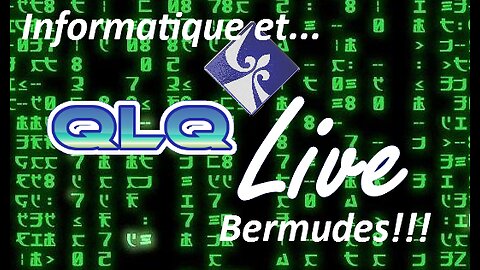QLQ live S01 E03 Informatique et Bermudes !
