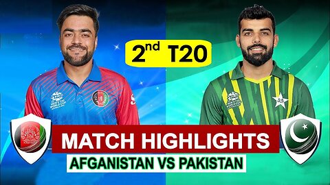 Pakistan vs Afganistan 2st T20 Highlights | PAK VS AFG 2st T20 Highlights 2023