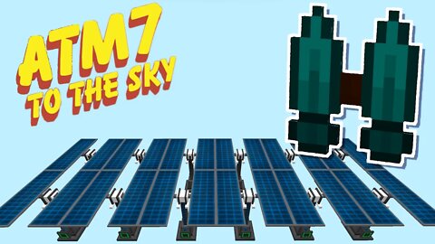 🚀 Solar Field & Jetpacks! 🚀 | ATM7 To The Sky Episode #4