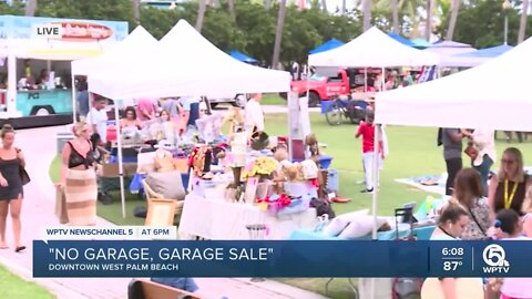 'No garage, garage sale' held in West Palm Beach