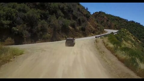 Drone Stock Footage 4K Royalty Free Drone Shots Kia Soul Driving in Mountains 1080p