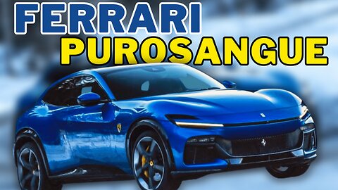 Auto Vibes : The 2023 Ferrari Purosangue