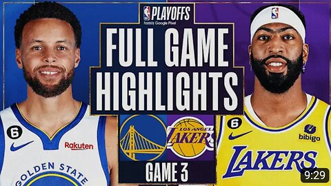 #6 WARRIORS at #7 LAKERS | FULL GAME 3 HIGHLIGHTS | May 6, 2023