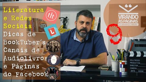 Literatura , Redes Sociais Dicas: BookTuber´s. Canais de Audiolivros e o Face #9 Virando as Páginas