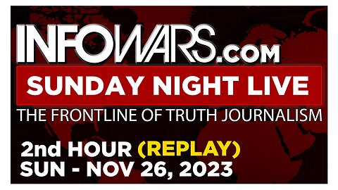 REPLAY - SUNDAY NIGHT [2 of 2] Sunday 11/26/23 • PETER ST ONGE, PH.D - ECONOMICS & POLITICS