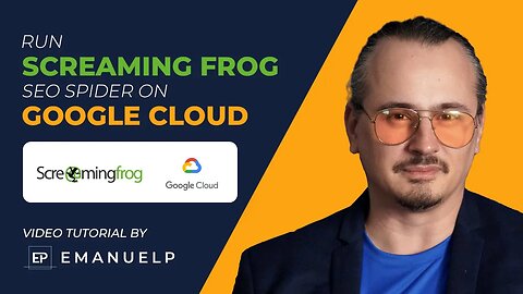 How to Run Screaming Frog SEO Spider on Google Cloud - Video Tutorial 🐸🏃‍♂️👟☁️📹▶️🧑‍🎓🎓