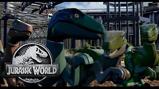 Indominus Rex Escape - Lego Jurassic World Playthrough Part 10 (No Commentary)