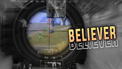 BELIEVER⚡ BGMI Montage 60 FPS | #bgmi