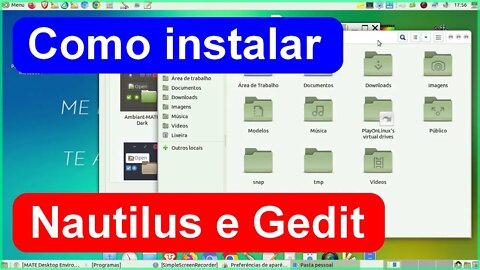 Como Instalar o Gerenciador de Arquivos Nautilus e o Editor de Textos GEdit no Ubuntu Mate