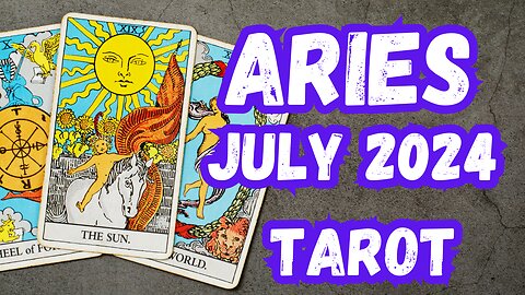 Aries ♈️- Your voice needs to be heard! July 2024 Evolutionary tarot reading #tarotary #aries #tarot