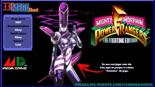 Jogo Completo 99: Power Rangers The Fighting Edition | O JOGO QUE OS ESCONDEM DE VOCE! (Mega Drive)
