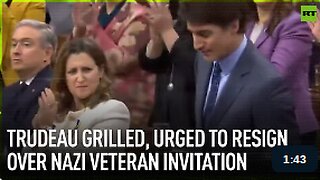 Trudeau grilled, urged to resign over Nazi veteran invitation