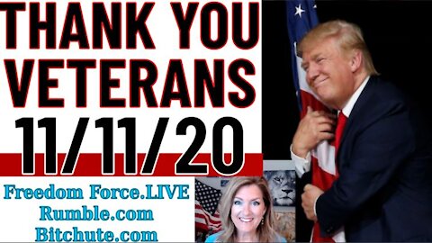 Thank You Vets! Freedom Force Battalion - Melissa Redpill The World