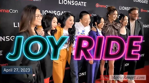 JOY RIDE interview with Ashley Park, Sherry Cola, Sabrina Wu, Adele Lim, Seth Rogen - April 27, 2023