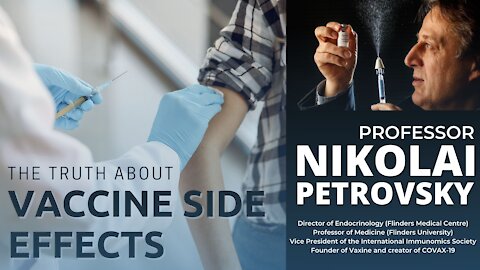 Vax Creator Professor Nikolai Petrovsky: Government Must Be Open And Honest About Vaccine Risks