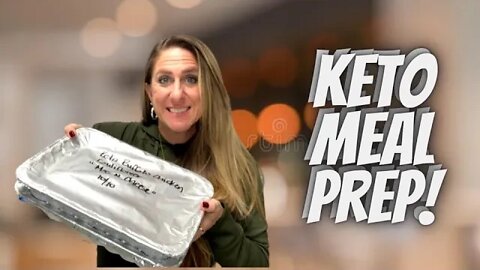 KETO FREEZER MEALS / KETO MEAL PREP / 4 AMAZING FREEZER MEALS / MISSION KETO / MEAL PREP WITH ME