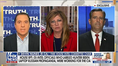 Former DNI, and Nunes about the new report from the House that some of the 51 Former Intel Officials