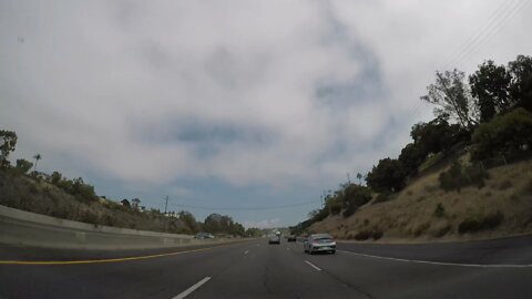 Blasian Babies DaDa Commute San Diego To National City And Returns Via I-15 (1440 Up Angle Cloudy)