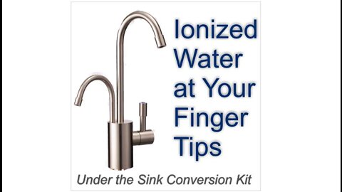 Under The Counter Water Ionizer Conversion Kit