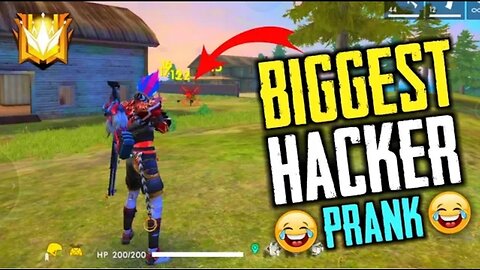 Biggest Free Fire Hacker Prank with Tik Tok Star - Garena Free Fire