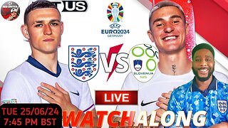 ENGLAND vs SLOVENIA LIVE WATCHALONG - UEFA EUROS 2024 | Ivorian Spice