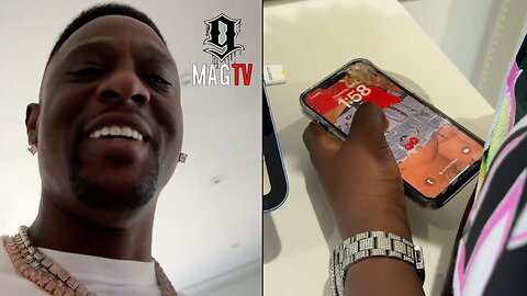 "In Luv" Boosie Catches Son Screensaving Latto's Instagram Pictures! 🥰