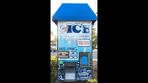 2014 Kooler Ice Im1000 Bagged Ice and Filtered Water Vending Machine For Sale in California