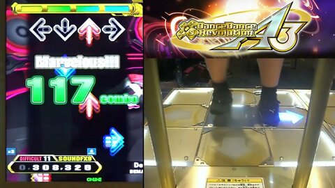 Deep tenDon Reflex - DIFFICULT (11) - AA#512 (EXTRA EXCLUSIVE Full Combo) on DDR A3 (AC, US)