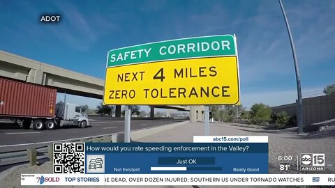 Safety corridors pilot program to decrease car crashes over in Arizona
