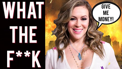 Woke Hollywood Elite Alyssa Milano gets NUKED after she BEGS fans for money! Millionaire EXPOSED!