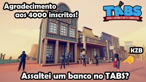 Especial Final de Ano 4 mil inscritos - Totally Accurate Battle Simulator -Gameplay PT-BR