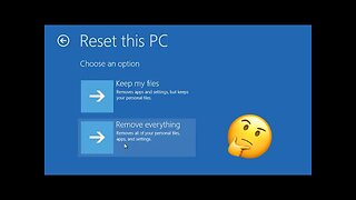 Windows 10 - how to factory reset