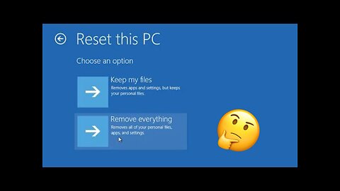 Windows 10 - how to factory reset