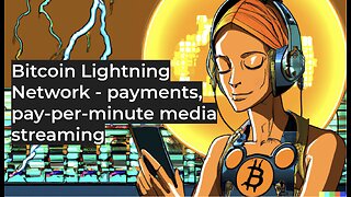 Bitcoin Lightning Network - micropayments and pay-per-minute media streaming.