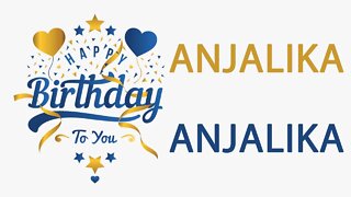 Happy Birthday to Anjalika - Hindi Birthday Wish From Birthday Bash