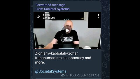 Documentary: Transhumanism, Technocracy; Zohar