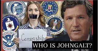 Tucker Carlson W/ Everything U Need 2 Know about Govt’s Mass Censorship Campaign. TY JGANON, SGANON