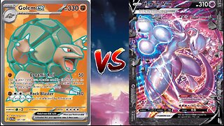 Pokemon TCG Live Golem EX Claydol VS Gardevoir EX Mewtwo V Union!!