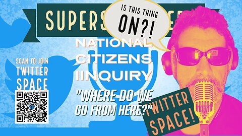 NCI Twitter Space Restream - "Where Do We Go From Here?"
