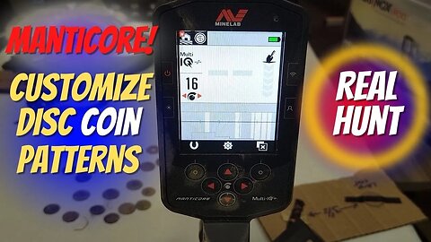 Minelab Manticore Custom Coin Program in Action - Real Hunt