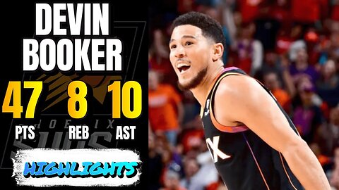 Devin Booker WILD 47 PTS 10 AST in Game 5 vs Clippers 🔥 Full Highlights