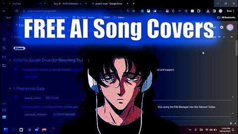 AI Voice Cloning (UPDATED TUTORIAL) FREE Song Covers